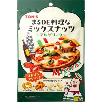 東洋ナッツまるＤＥ料理なミックスナッツマルゲリータ □お取り寄せ品 【購入入数１０個】