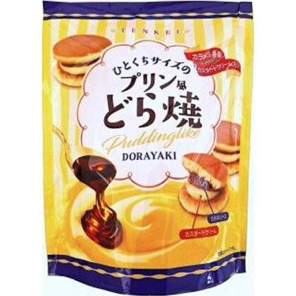 天恵 プリン風どら焼 ８５ｇ △ 【購入入数１２個】