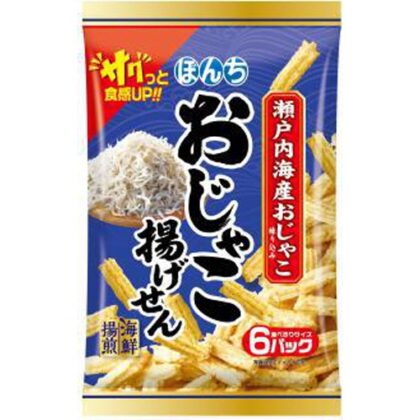 ぼんち 海鮮揚煎おじゃこ揚げせん６Ｐ △ 【購入入数１２個】