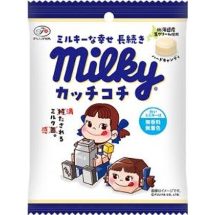 不二家 カッチコチミルキー 袋３２ｇ □お取り寄せ品 【購入入数８０個】【数量限定】◆