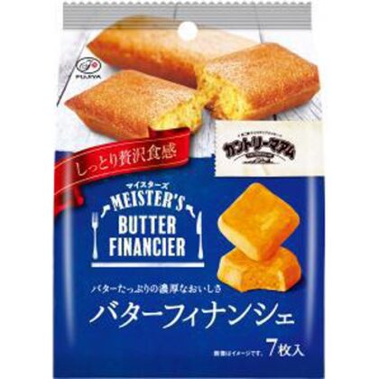 不二家 カントリーマアム バターフィナンシェ７枚 △ 【購入入数５個】【数量限定】◇