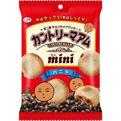 不二家 カントリーマアムミニ バニラ５０ｇ △ 【購入入数１０個】【数量限定】◇