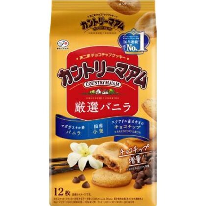 不二家 カントリーマアム（厳選バニラ）１２枚 △ 【購入入数５個】【数量限定】◇