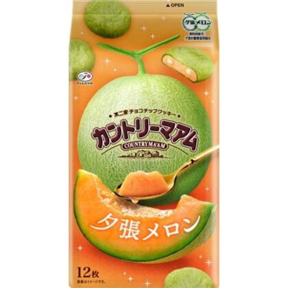 不二家 カントリーマアム 夕張メロン１２枚 【新商品 6/3 発売】 △ 【購入入数５個】【数量限定】◇