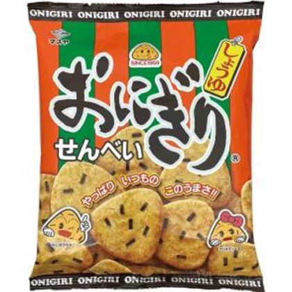 マスヤ おにぎりせんべい ９６ｇ □お取り寄せ品 【購入入数１２個】