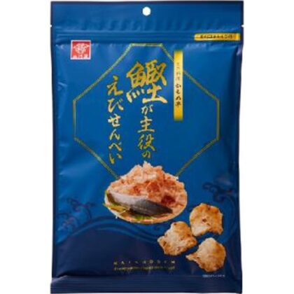 三河屋 鰹が主役のえびせんべい６０ｇ □お取り寄せ品 【購入入数２４個】