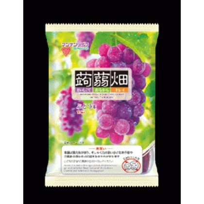 マンナンＬ 蒟蒻畑 ぶどう味２５ｇ×１０個  【購入入数１２個】