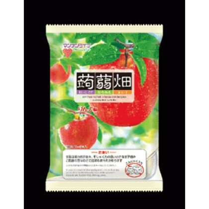 マンナンＬ 蒟蒻畑 りんご２５ｇ×１０個  【購入入数１２個】