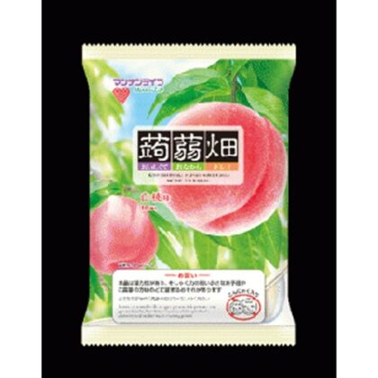 マンナンＬ 蒟蒻畑 白桃味２５ｇ×１０個  【購入入数１２個】