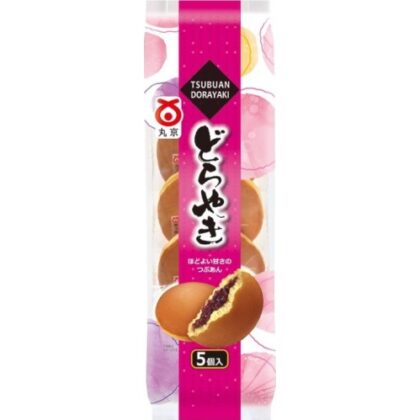 丸京 つぶあんどら焼き ５個 △ 【購入入数８個】