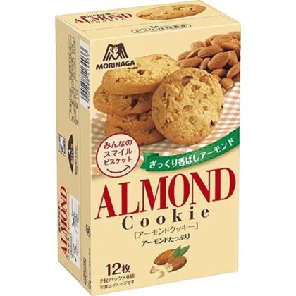 森永 アーモンドクッキー １２枚 【今月の特売 菓子】 □お取り寄せ品 【購入入数５個】