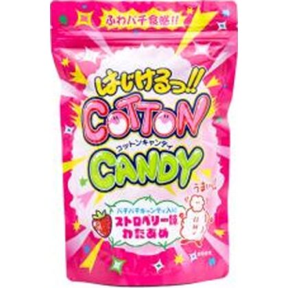やおきん はじけるっコットンキャンディストロベリー △ 【購入入数６個】