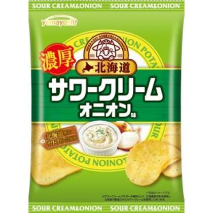 山芳 ポテト 北海道サワークリームオニオン味４７ｇ 【新商品 7/7 発売】 【今月の特売 菓子】 □お取り寄せ品 【購入入数１２個】