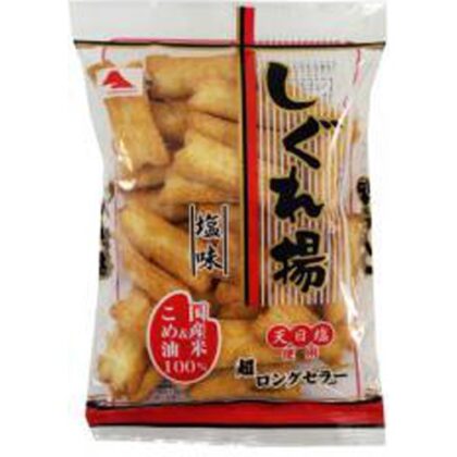 山中 しぐれ揚 塩味１００ｇ □お取り寄せ品 【購入入数１２個】