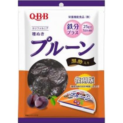 ＱＢＢ 黒酢入りプルーン １４０ｇ □お取り寄せ品 【購入入数１５個】