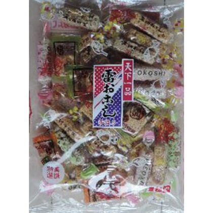 中山製菓 雷おこし １４０ｇ △ 【購入入数１５個】