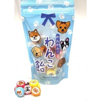 ★金太郎飴 わんこ飴スタンドパック ２０粒 △ 【購入入数３０個】