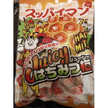 上間 スッパイマンジューシーはちみつ梅７２ｇ □お取り寄せ品 【購入入数１２０個】［入荷までお時間がかかります］