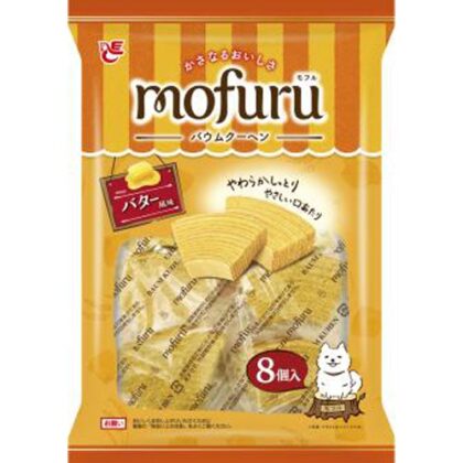 エース モフルバウムクーヘン バター風味８個 □お取り寄せ品 【購入入数９個】［入荷までお時間がかかります］