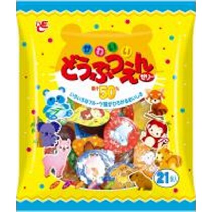 エース どうぶつえんゼリー ２１個 □お取り寄せ品 【購入入数２０個】［入荷までお時間がかかります］