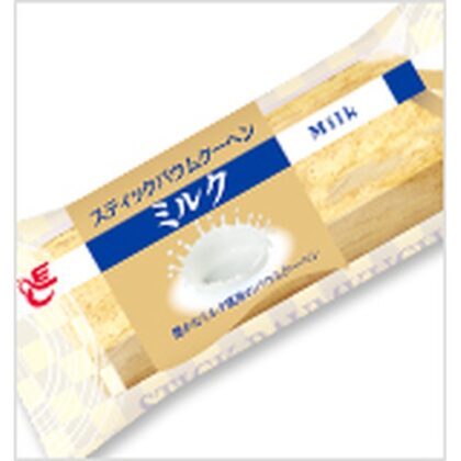 エース スティックバウムクーヘンミルク １個 □お取り寄せ品 【購入入数４８個】［入荷までお時間がかかります］