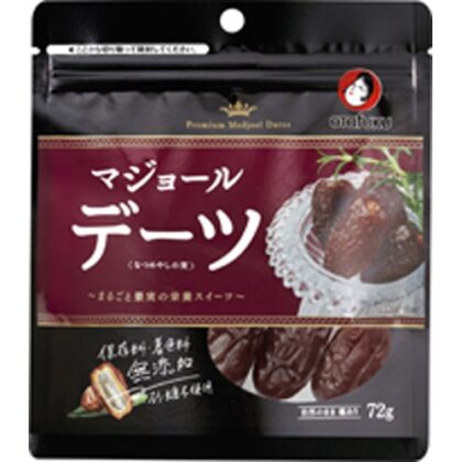 オタフク デーツなつめやしの実袋７２ｇ □お取り寄せ品 【購入入数１０個】［入荷までお時間がかかります］