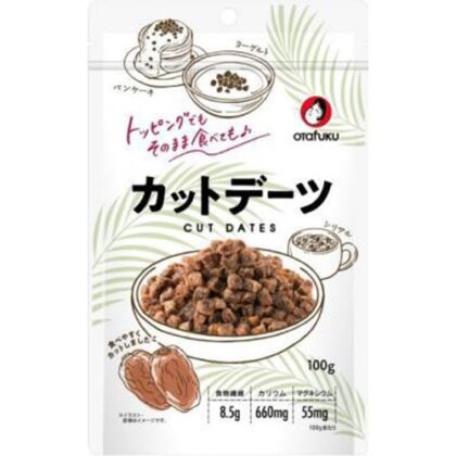 オタフク カットデーツ １００ｇ □お取り寄せ品 【購入入数１２個】［入荷までお時間がかかります］
