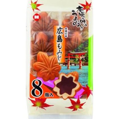 寿 広島もみじ（絵柄袋）８個 □お取り寄せ品 【購入入数８個】