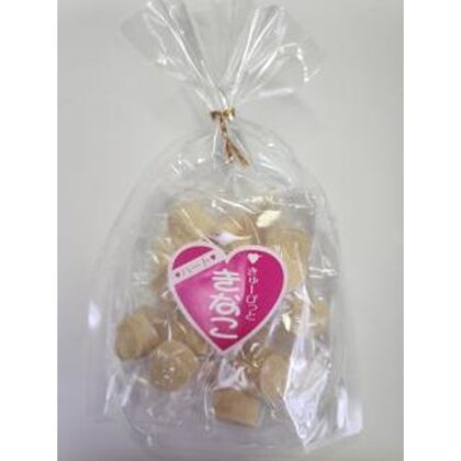 ★日親 巾着ハートきなこ １００ｇ △ 【購入入数１２個】