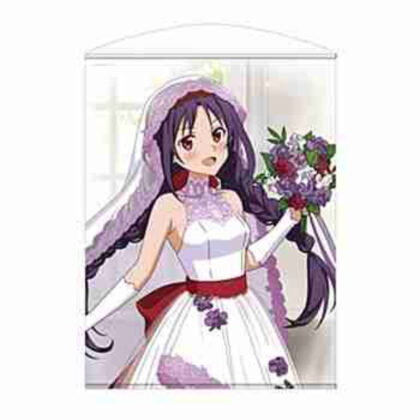 (s)ソードアート・オンライン 描き下ろし ユウキ 100cmタペストリー ウェディングドレスVer. 送料別880円