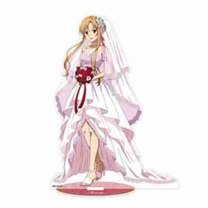 (s)ソードアート・オンライン 描き下ろし アスナ アクリルスタンド(大) ウェディングドレスVer. 送料別880円
