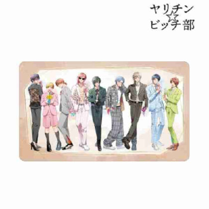 ヤリチン☆ビッチ部 おげれつたなか先生 描き下ろし 集合 スーツVer. マルチデスクマット