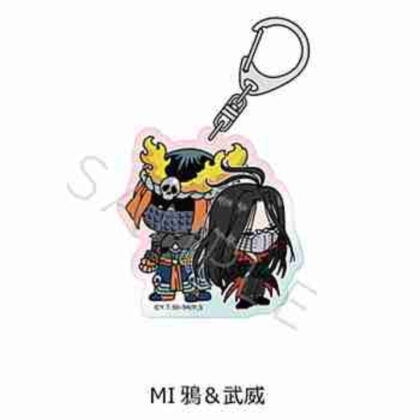 (s)幽☆遊☆白書 アクリルキーホルダー MI 鴉&武威 送料別880円