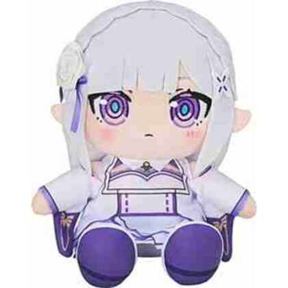 (s)Re:ゼロから始める異世界生活 ちょこぷにぬいぐるみ エミリア 送料別880円