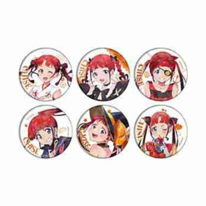 (s)ホログラム缶バッジ(57mm) グリッドマン ユニバース 10 飛鳥川ちせBOX(描き下ろしイラスト) 送料別880円