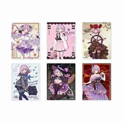 (s)アクリルカード グリッドマン ユニバース 21 新条アカネBOX(描き下ろしイラスト) 送料別880円