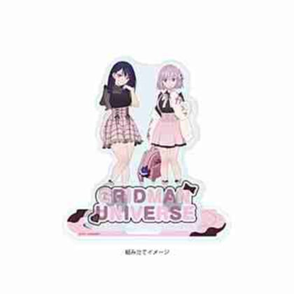 (s)アクリルスタンドプレート グリッドマン ユニバース 14 宝多六花&新条アカネ ダークガーリーファッションVer.(描き 送料別880円