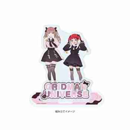 (s)アクリルスタンドプレート グリッドマン ユニバース 15 南夢芽&飛鳥川ちせ ダークガーリーファッションVer.(描き 送料別880円