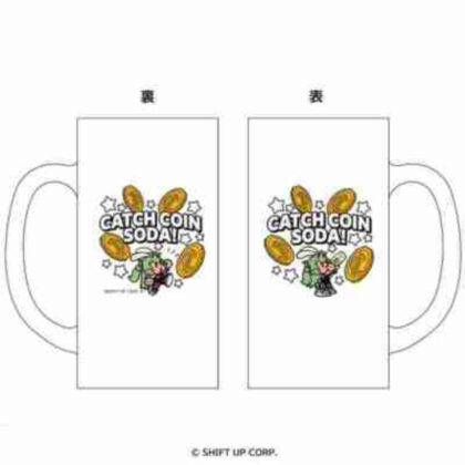 勝利の女神ジョッキ風グラスコインキャッチ