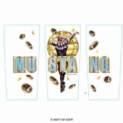 勝利の女神ジョッキ風グラスマスタング