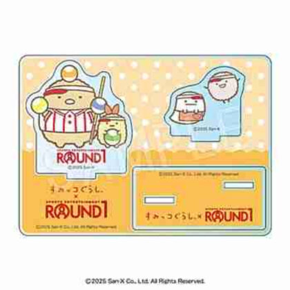 (s)すみっコぐらし ミニアクリルジオラマスタンド ROUND1Ver. とんかつ 送料別880円