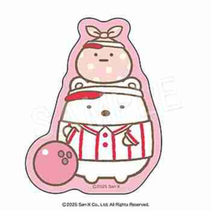 (s)すみっコぐらし ダイカットステッカー ROUND1Ver.しろくま 送料別880円