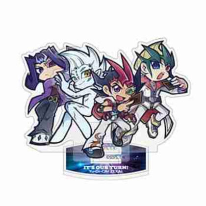 (s)遊☆戯☆王ZEXAL 遊馬&アストラル&凌牙&カイト ｢俺たちのターン!｣ アクリルスタンド 送料別880円