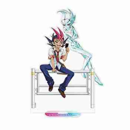 (s)遊☆戯☆王ZEXAL 描き下ろし 九十九遊馬&アストラル アクリルスタンド(大) オフモードの決闘者Ver. 送料別880円