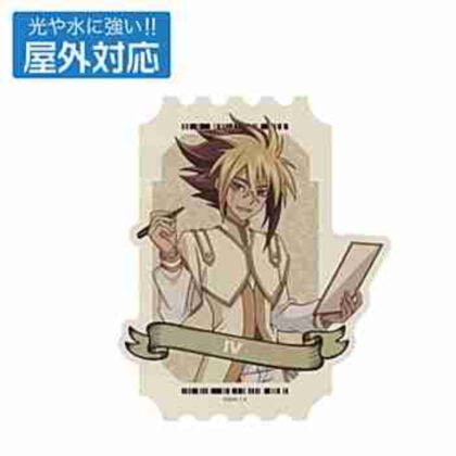 (s)遊☆戯☆王ZEXAL 描き下ろし IV 屋外対応ステッカー オフモードの決闘者Ver. 送料別880円