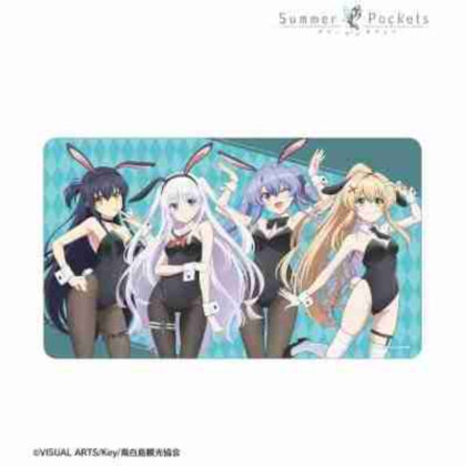 Summer Pockets 描き下ろし 集合 バニーガールVer. マルチデスクマット