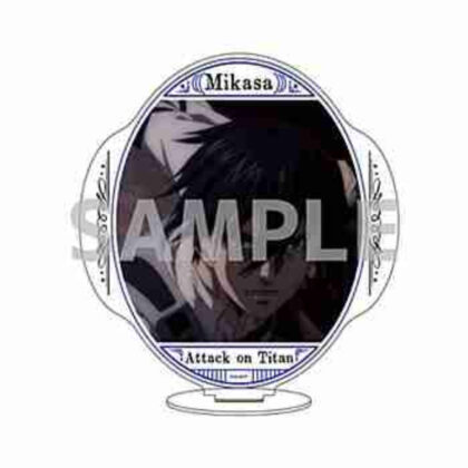 (s)キャラアクリルフィギュア｢進撃の巨人｣32/ミカサ(場面写イラスト) 送料別880円