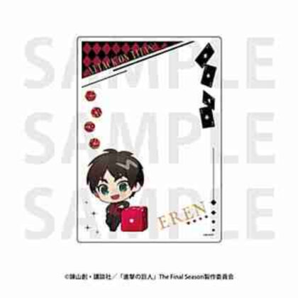 (s)進撃の巨人 カードケース カジノディーラー エレン・イェーガー 送料別880円