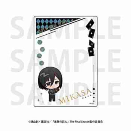 (s)進撃の巨人 カードケース カジノディーラー ミカサ・アッカーマン 送料別880円