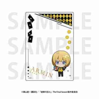 (s)進撃の巨人 カードケース カジノディーラー アルミン・アルレルト 送料別880円